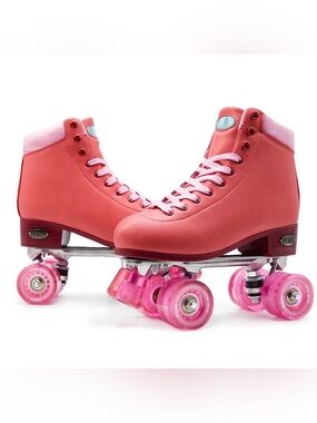 NWT Pink Women's Retro Roller Skates size 6